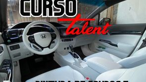 Curso de Pintura de Plástico e Couro